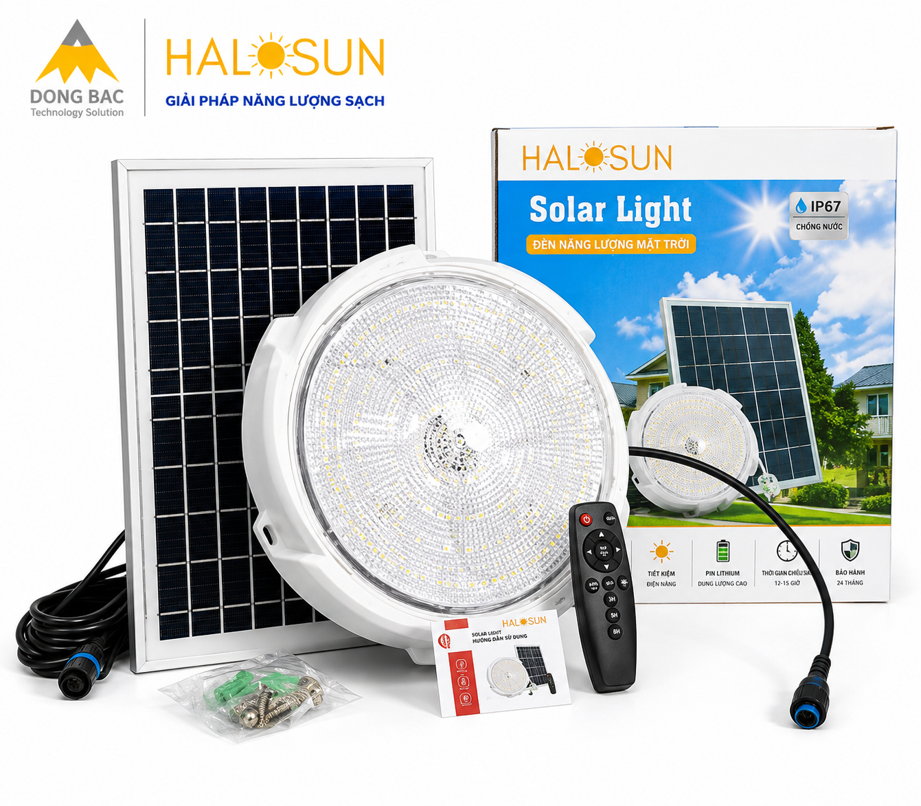 ĐÈN ỐP TRẦN NĂNG LƯỢNG MẶT TRỜI VS-T200 200W