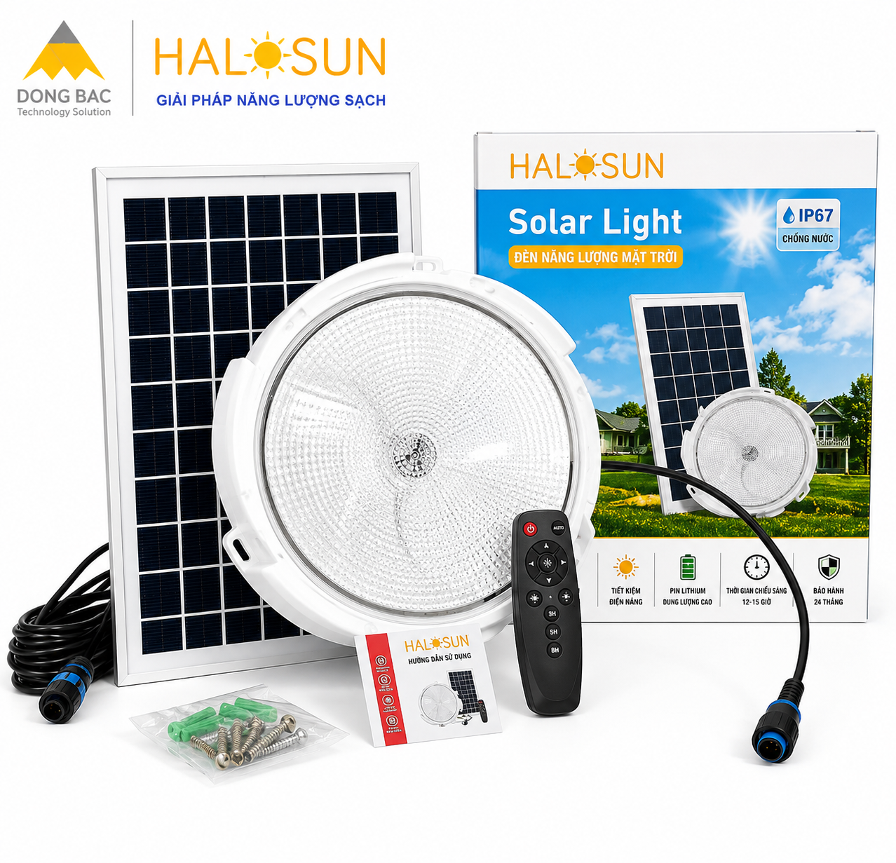 ĐÈN ỐP TRẦN NĂNG LƯỢNG MẶT TRỜI VS-T100 (100W)