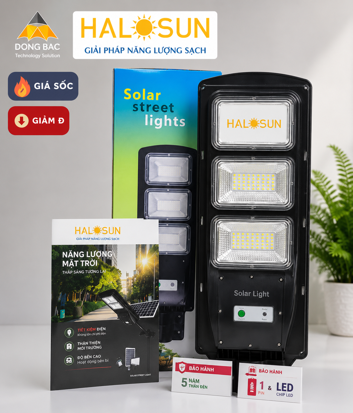 ĐÈN ĐƯỜNG NĂNG LƯỢNG MẶT TRỜI SIÊU SÁNG 2020 90W | 120W